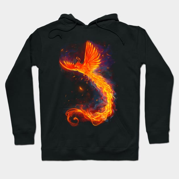 Immortal Flames Hoodie by chriskar